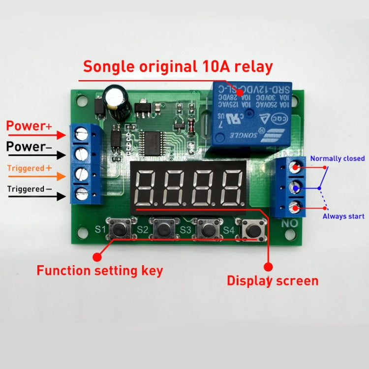 5V รีเลย์โมดูลทริกเกอร์ปิด / เปิดสวิตช์วงจรจับเวลาบอร์ดรีเลย์, 5V
