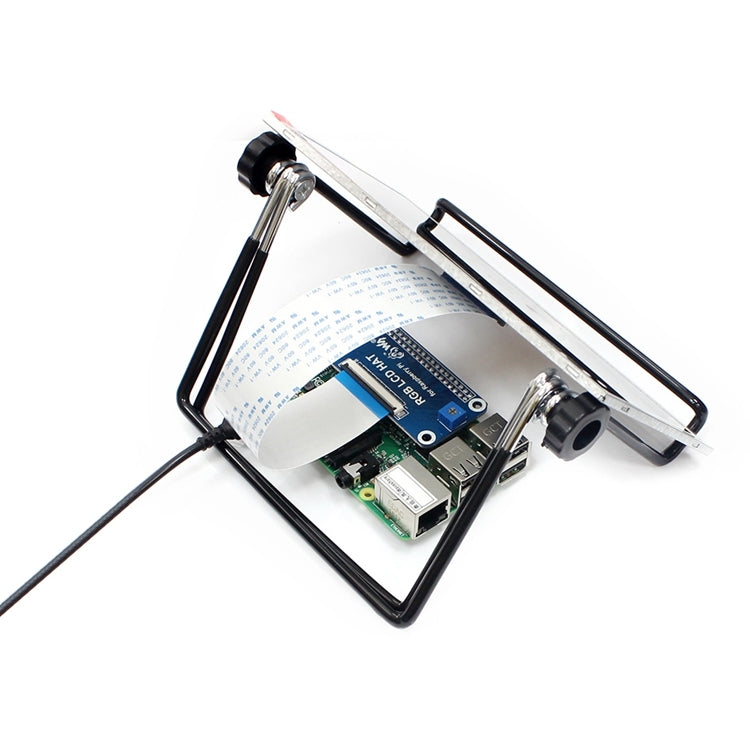 WAVESHARE 7 นิ้ว LCD IPS 1024x600 จอแสดงผลสำหรับ Raspberry Pi,อินเทอร์เฟซ DPI, 7inch LCD IPS