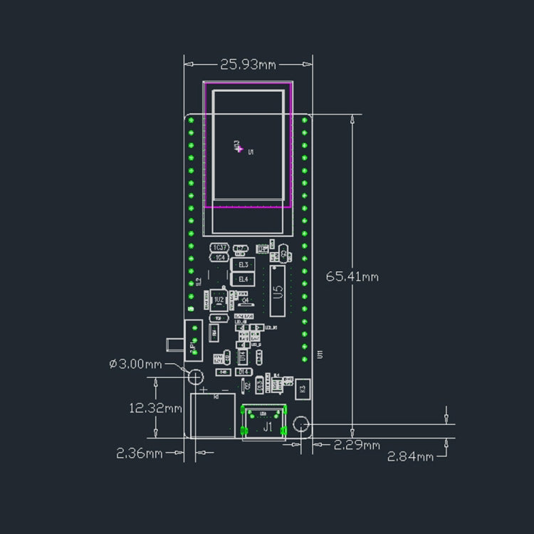 TTGO T-Koala ESP32 WiFi บลูทูธโมดูล 4MB จาก ESP32-WROOM-32, ESP32-WROOM-32