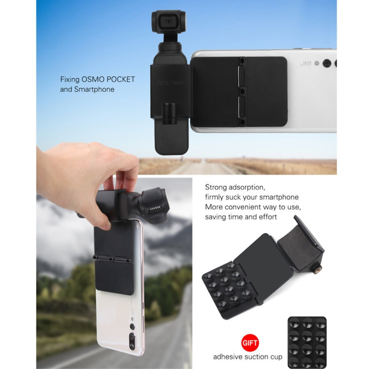 Sunnylife OP-ZJ060 ที่ใส่เครื่องดูดแบบพับได้สำหรับกระเป๋า DJI OSMO, OP-ZJ060