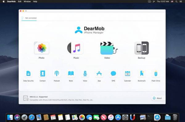 DearMob iPhone Manager (2020) v4.3 MacOS Full Version
