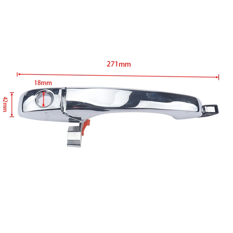 A5448-01 รถด้านหน้าซ้ายด้านนอกประตู 4589009AH สำหรับ Chrysler 300 2005-2010, A5448-01