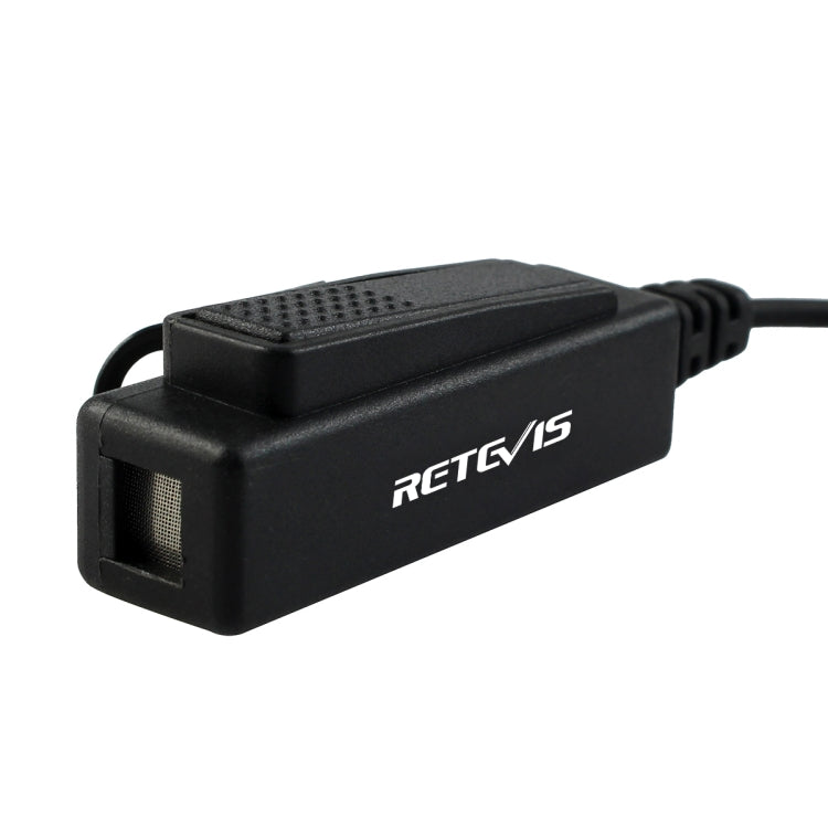 RETEVIS R-1M21 สองสายขนาดใหญ่ PTT Acoustic Tube หูฟังไมโครโฟนสำหรับ Motorola XPR6000/XPR6550/DP4800/DP4801, R-1M21