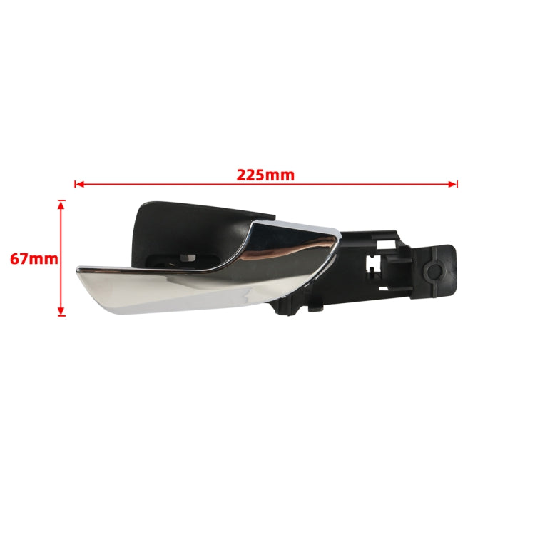 A6742 1 คู่รถภายในประตู Handle 156092167/156092165 สำหรับ Alfa Romeo Giulietta 2010-2019, A6742