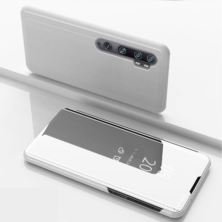 ซองหนังพลิกแนวนอนกระจกชุบพร้อมตัวยึด, For Galaxy S20, For Xiaomi Mi Note10 / Note 10 Pro