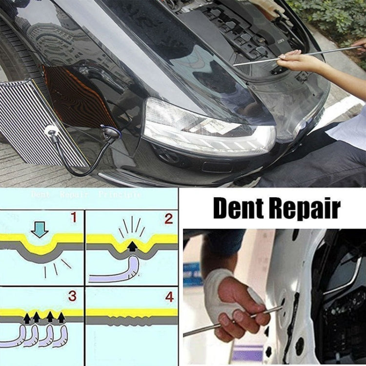 Q1 18 in 1 รถ Paintless Dent Repair Hail Remover Hooks Rods Kit, Q1 18 in 1