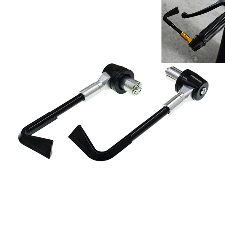 2 PCS Universal 22mm กันกระแทกป้องกัน Rod CNC Horn Shape Handbrake รถจักรยานยนต์อุปกรณ์เสริม