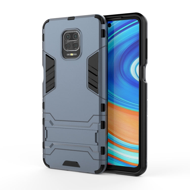 เคสกันกระแทก PC + TPU พร้อมตัวยึด, For Xiaomi Redmi Note 9 Pro Max, For Xiaomi Redmi Note 9S