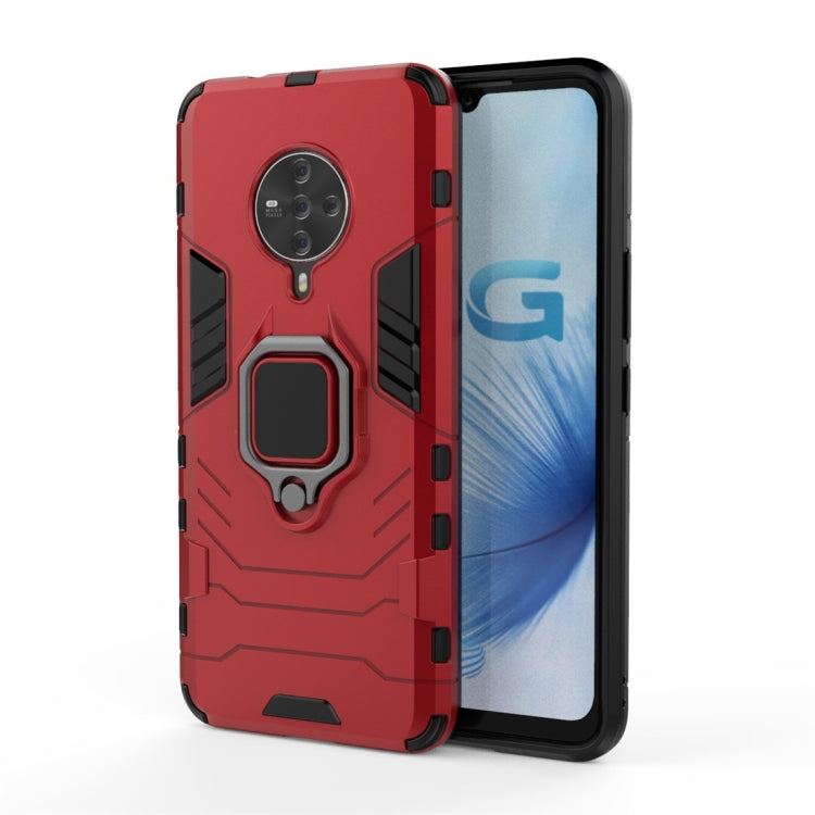 เคสกันกระแทก PC + TPU พร้อมตัวยึดแหวนแม่เหล็ก, For Xiaomi Redmi Note 9 Pro Max, For Huawei Enjoy 10e, For Vivo S6