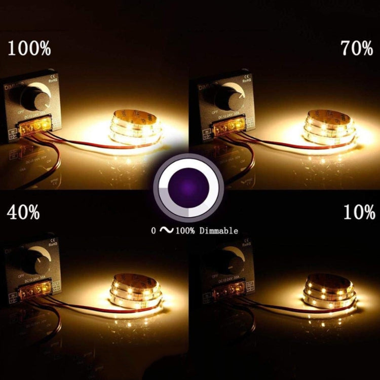 LED Controller Knob Hand Dimmer พร้อมชุดขั้วต่อ