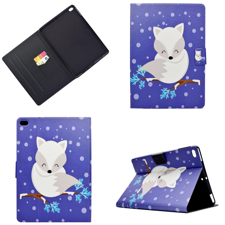 เคสขนนกแบบแบนกดซ้ายขวาแบบกดด้วยไฟฟ้าพร้อมฝาปิดปากกาฟังก์ชั่นการนอนหลับ & ช่องใส่การ์ด & ที่ยึด, For iPad Air