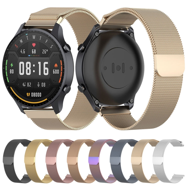 สำหรับ Xiaomi Watch Color 22mm Milan Wrist Strap Watchband