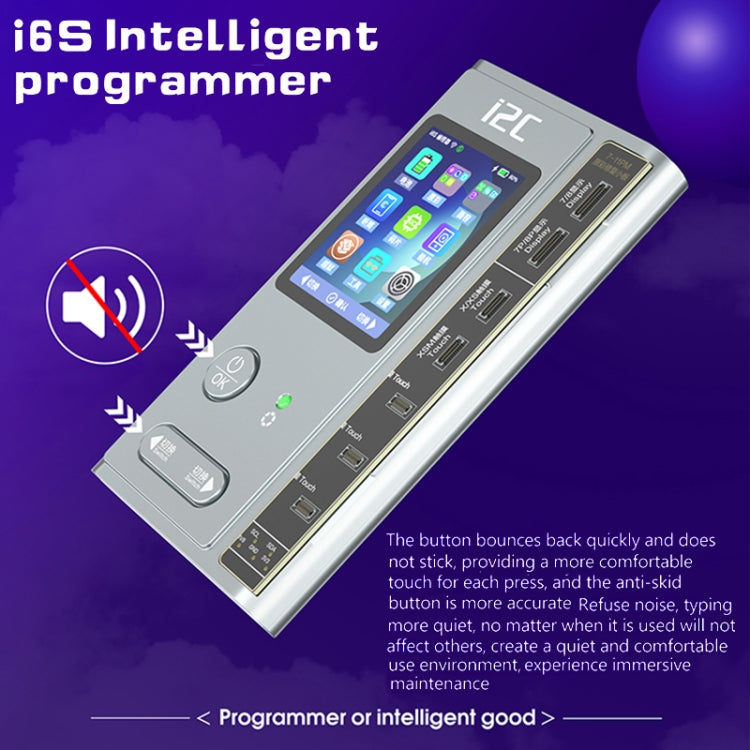 i2C i6S โปรแกรมเมอร์อัจฉริยะพร้อมบอร์ดทดสอบสีดั้งเดิมสำหรับ iPhone 12-13 Series, i6S+Original Color Test Board