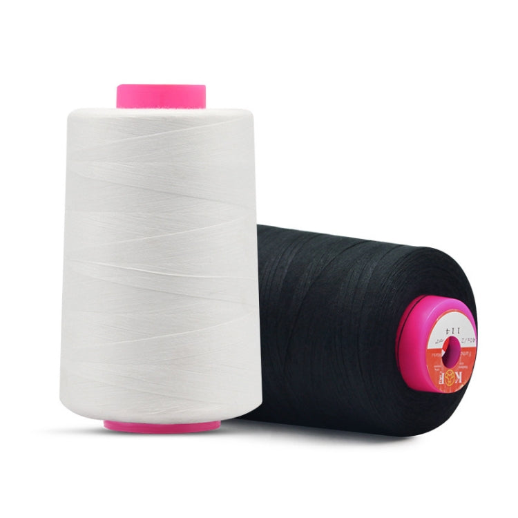 5 ม้วน 40S/2 ด้ายเย็บผ้าโพลีเอสเตอร์ 5000 หลาเย็บด้ายฝ้าย