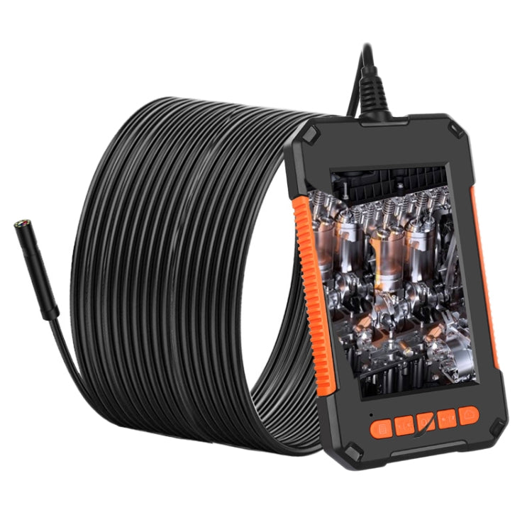 P40 กล้องเอนโดสโคปอุตสาหกรรมหน้าจอแนวตั้งแบบพกพากันน้ำแบบพกพาขนาด 8 มม. HD, 2m, 5m, 10m