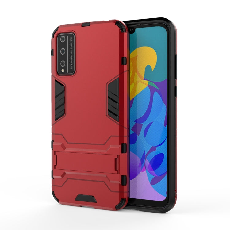 เคสป้องกันการตก PC + TPU พร้อมตัวยึดที่มองไม่เห็น, For Huawei Honor 9A, For Huawei Honor Play 4T Pro