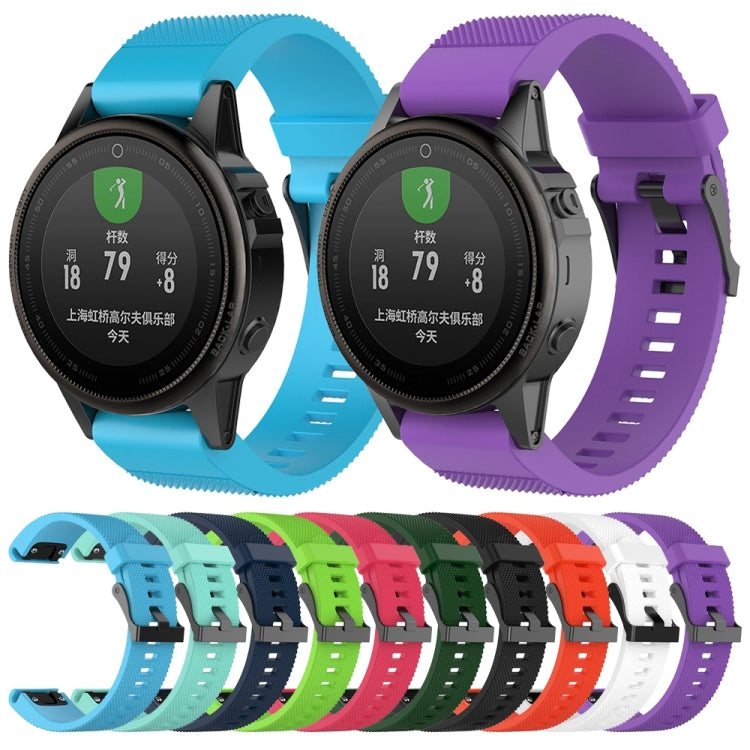 สำหรับ Garmin Fenix 5S (20 มม.) สายนาฬิกาซิลิโคนแบบเปลี่ยนสายนาฬิกา