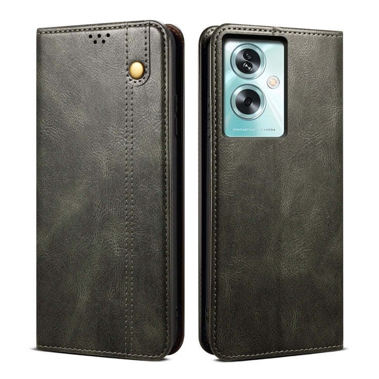 ซองใส่โทรศัพท์หนังลายม้าบ้าสีน้ำมัน, For OPPO A98 5G, For OPPO Reno8 T 5G / A1 Pro, For OPPO Reno10 Pro+ Global, For OPPO A38 4G / A18 4G, For OPPO Find X7, For OPPO A58 4G, For OPPO Find X7 Pro/Find X7 Ultra, For OPPO A78 4G, For OPPO A79 5G