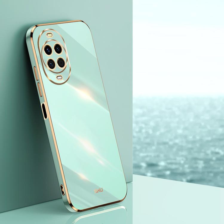 XINLI Straight Edge 6D Electroplate เคสโทรศัพท์ TPU, For Huawei Mate 80 Pro Max, For Huawei Mate 80, For Huawei Mate 70 Air, For Huawei Nova 14 Ultra, For Huawei Nova 14 Pro, For Huawei Nova 14