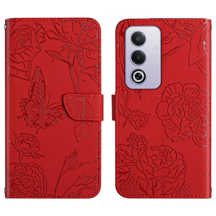 HT03 เคสโทรศัพท์หนังพลิกลายผีเสื้อ Skin Feel Butterfly, For OPPO Reno14 5G Global, For OPPO A5 Pro 5G Global, For OPPO Reno13 Pro, For OPPO Reno13, For OPPO Reno13 F, For OPPO A3 4G Global / 5G Global, For OPPO A3x India, For OPPO A80 EU / A3 Pro Globa...