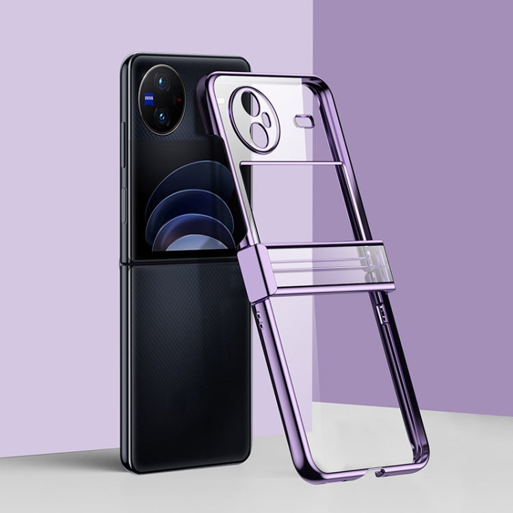 เคสโทรศัพท์ชุดสามชิ้นชุบด้วยไฟฟ้า, For vivo X Flip