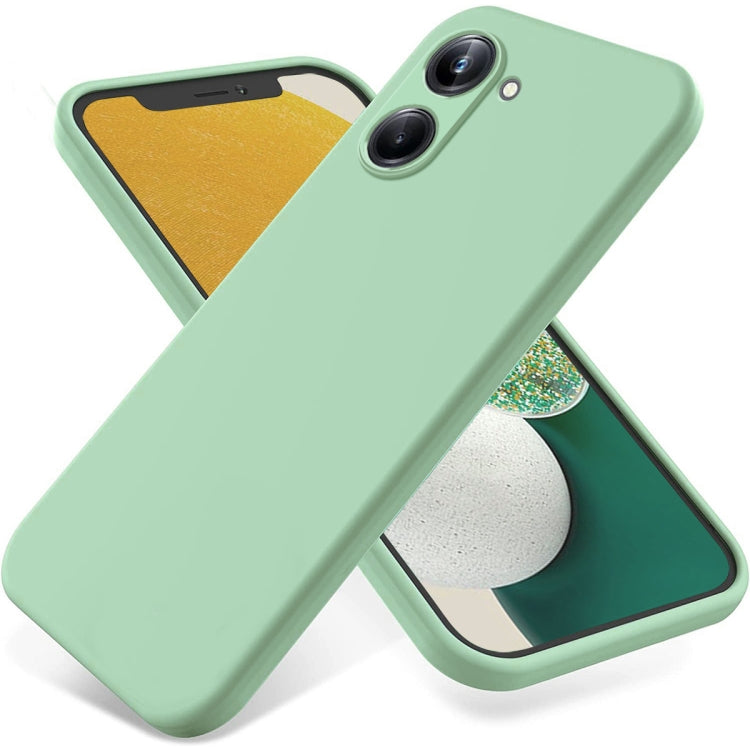 เคสโทรศัพท์กันกระแทกซิลิโคนเหลวสีบริสุทธิ์, For Realme Narzo N55, For Realme 10 Pro 5G