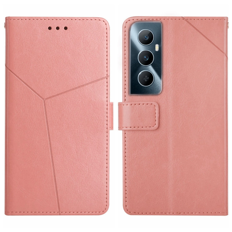 HT01 เคสโทรศัพท์หนังพลิกลายรูปตัว Y, For Realme 12+ Global, For Realme 12 Pro/12 Pro+ Global, For Realme C67 4G, For Realme 11 5G Global, For Realme C53, For Realme 11 4G Global, For Realme C65 4G