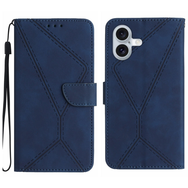 เย็บเคสโทรศัพท์หนังนูน, For iPhone 17e / 16e, For iPhone 17 Pro Max, For iPhone 17 Pro, For iPhone 17, For iPhone Air, For iPhone 16 Pro Max, For iPhone 16 Pro, For iPhone 16 Plus