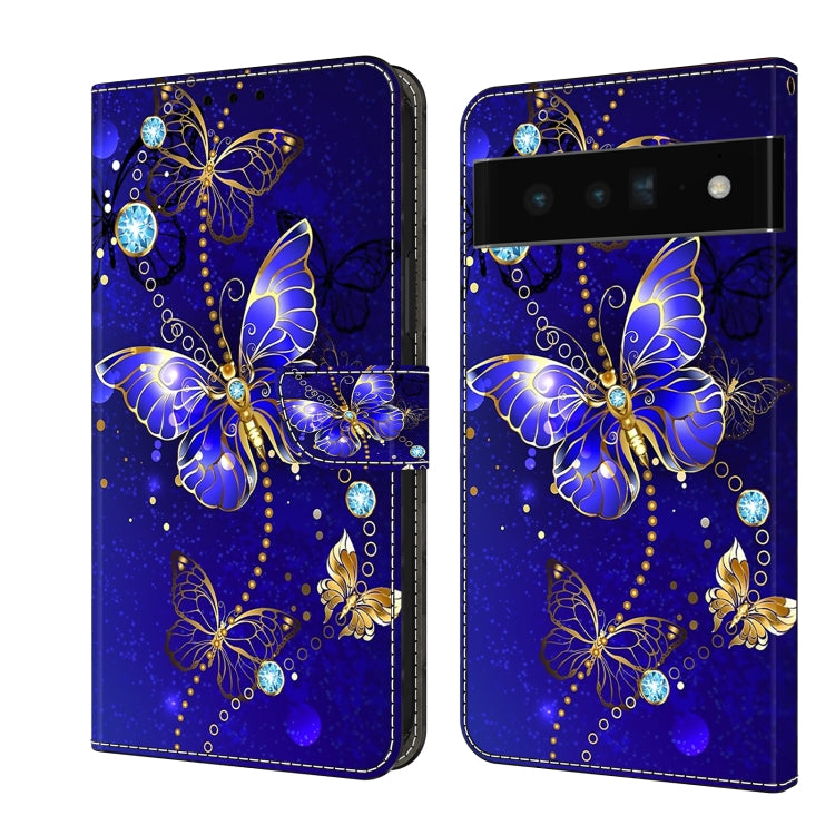 เคสโทรศัพท์หนังกันกระแทก Crystal 3D, For Google Pixel 6, For Google Pixel 6 Pro
