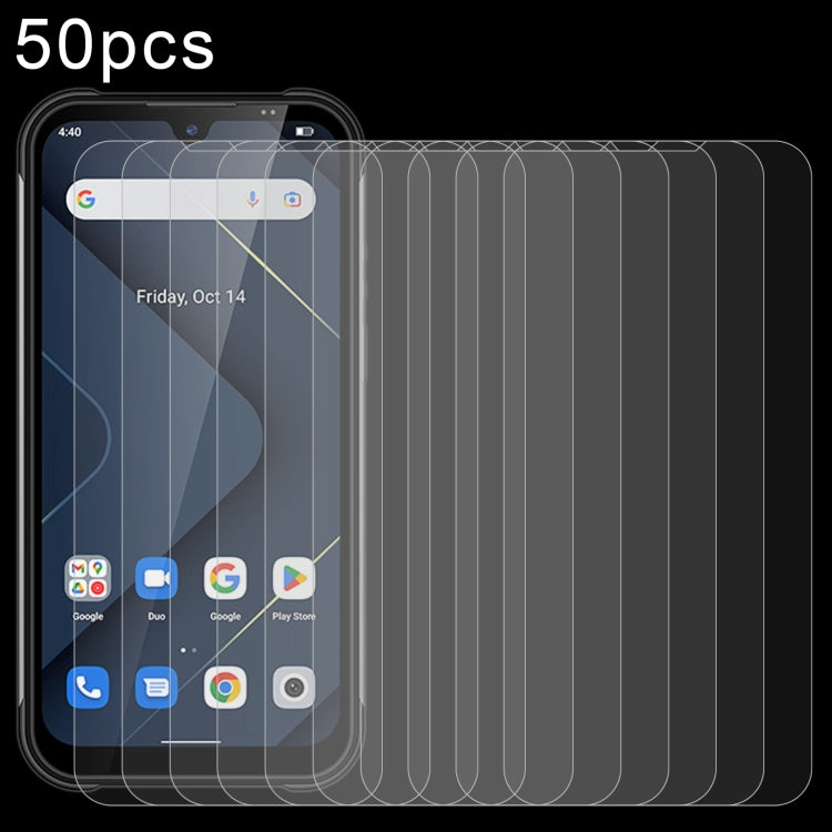 50 ชิ้น 0.26 มม. 9H 2.5D ฟิล์มกระจกนิรภัย, For UNIWA K626, For UNIWA W555