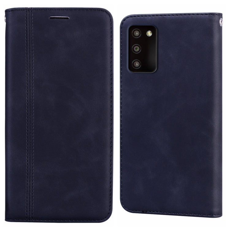 Frosted Business เคสโทรศัพท์ PU พลิกแนวนอนแม่เหล็ก, For Samsung Galaxy S23 Ultra 5G, For Samsung Galaxy S23+ 5G, For Samsung Galaxy S23 5G, For Samsung Galaxy A03s