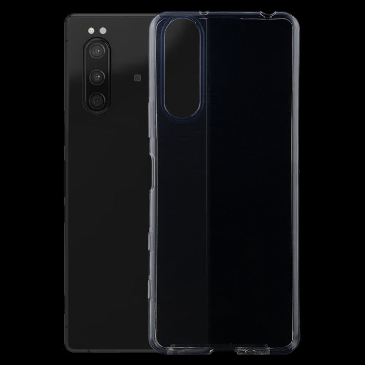 0.75 มม. บางเฉียบโปร่งใส TPU เคสป้องกัน, For Samsung Galaxy M01, For OPPO Realme C15, For Sony Xperia 5