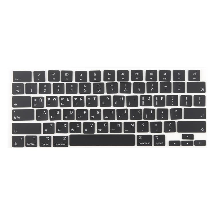 คีย์แคปสำหรับ MacBook รุ่น A2681 A2941 A3113 A3114 เวอร์ชันปุ่ม Enter ขนาดเล็ก (US Small Enter Version), Russian, Korean