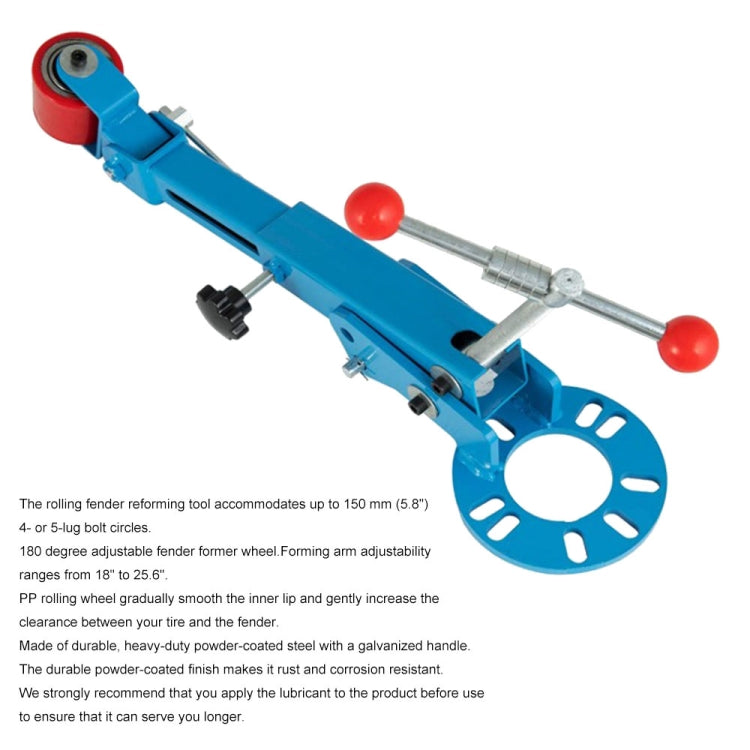 รถคิ้วล้อซ่อมเครื่องมือ Fender Roller เครื่องมือ Fender Reforming ขยายเครื่องมือ, LE001-BL