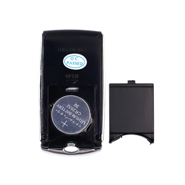 ATP136 แบบพกพากุญแจรถรูปร่าง Mini ความแม่นยำสูงอิเล็กทรอนิกส์เพชรขนาดเครื่องประดับ (0.01g ~ 100g) ไม่รวมแบตเตอรี่, ATP136 100g / 0.01g