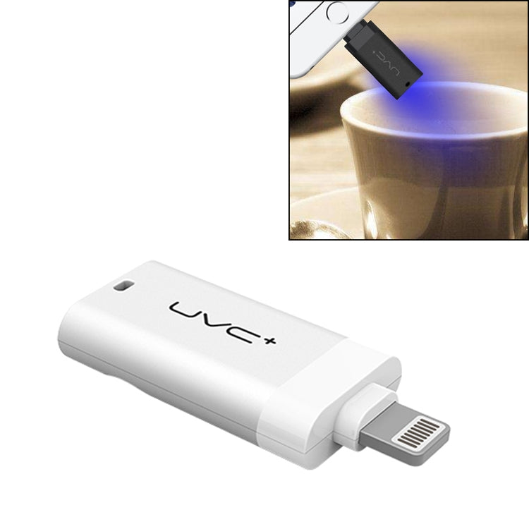 ไฟฆ่าเชื้อโรคแบบพกพาขนาด 8 พินสมาร์ทโฟน UV Sanitizer, 8 Pin