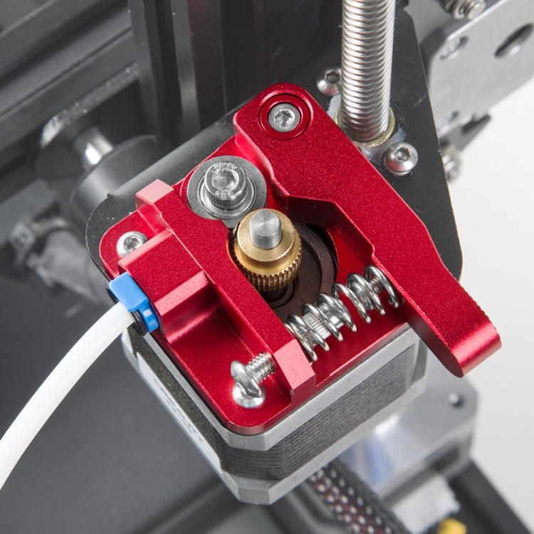 Creality โลหะทั้งหมดบล็อกสีแดง Bowden Extruder ชุดสำหรับ Ender-3 / Ender-3 Pro / Ender-3 V2 / CR-10 Pro V2 3D เครื่องพิมพ์