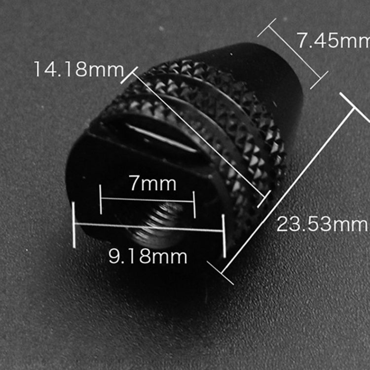 เครื่องเจียรไฟฟ้า M7x0.75mm 0.3-3.2mm Keyless Rotary เครื่องมือ หัวจับสามขากรรไกร (สั้น), M7x0.75mm Short