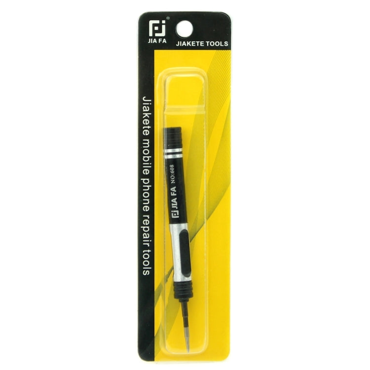 JIAFA JF-608-T3 Torx T3 ไขควงซ่อมโทรศัพท์มือถือ (สีดำ), T3 Torx