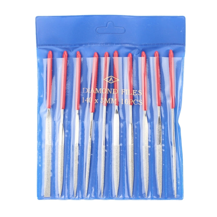 JF-DF1 3x140 มม. ชุดเครื่องมือกลุ่มไฟล์ 10 ใน 1, JF-DF1
