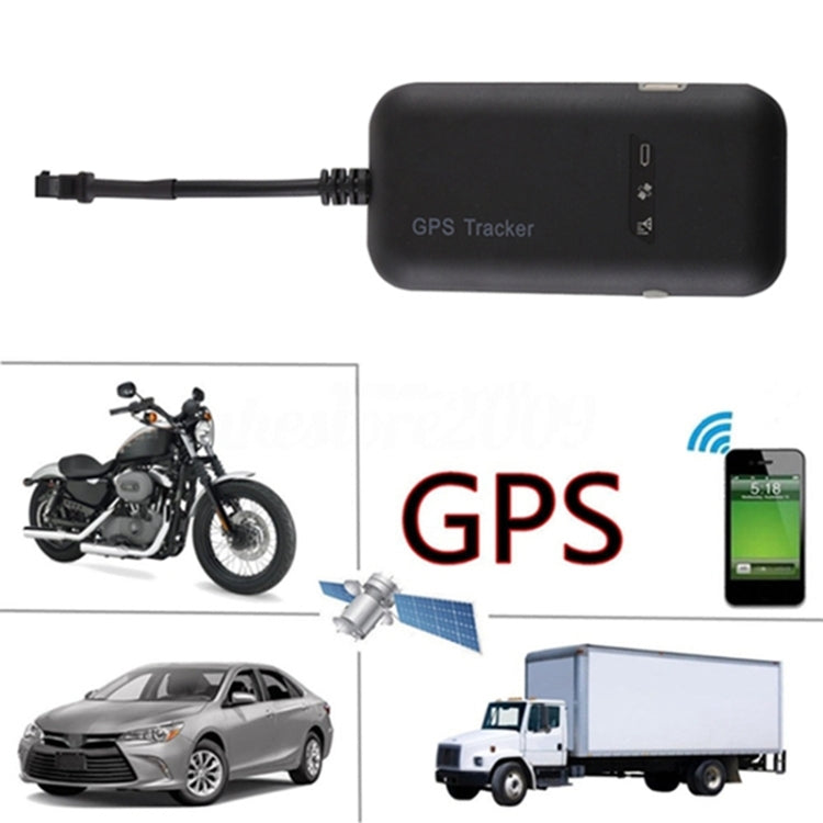 รถยนต์รถจักรยานยนต์ GPS อุปกรณ์ติดตามเรียลไทม์อัจฉริยะพร้อมไฟแสดงสถานะ LED, เสาอากาศ GSM ในตัวและเสาอากาศ GPS, Motorcycle GPS
