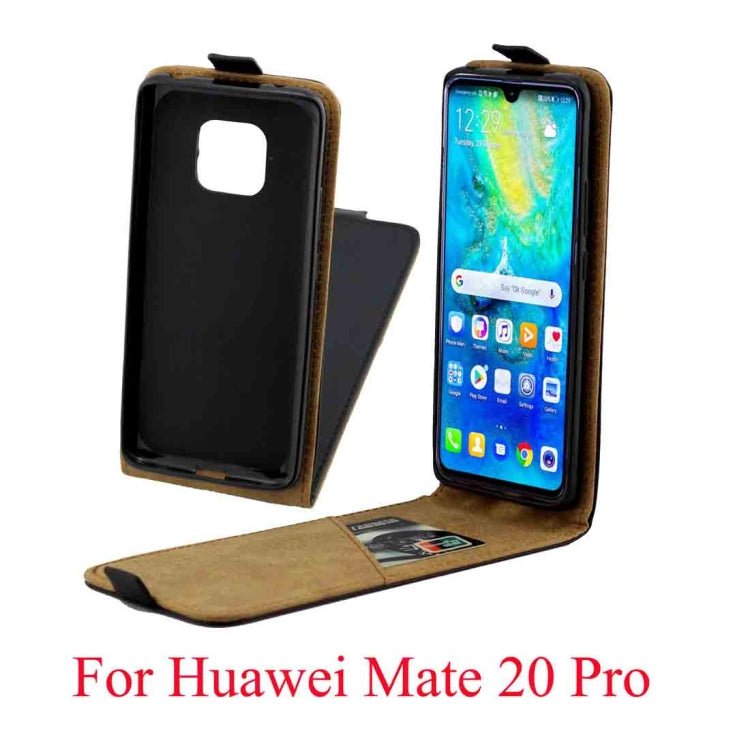 ซองหนัง TPU แนวตั้งแบบธุรกิจสำหรับ Huawei Mate 20 Pro พร้อมช่องเสียบการ์ด, For Huawei Mate 20 Pro