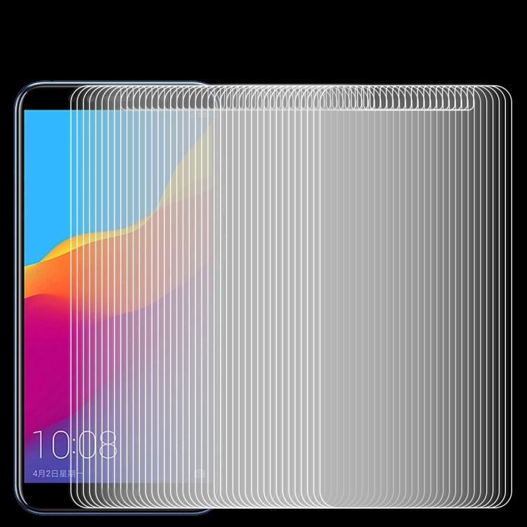 100 ชิ้น 0.26 มิลลิเมตร 9H 2.5D ฟิล์มกระจกนิรภัยสำหรับหัวเว่ยเกียรติ 7A, For Honor 7A(100 PCS)