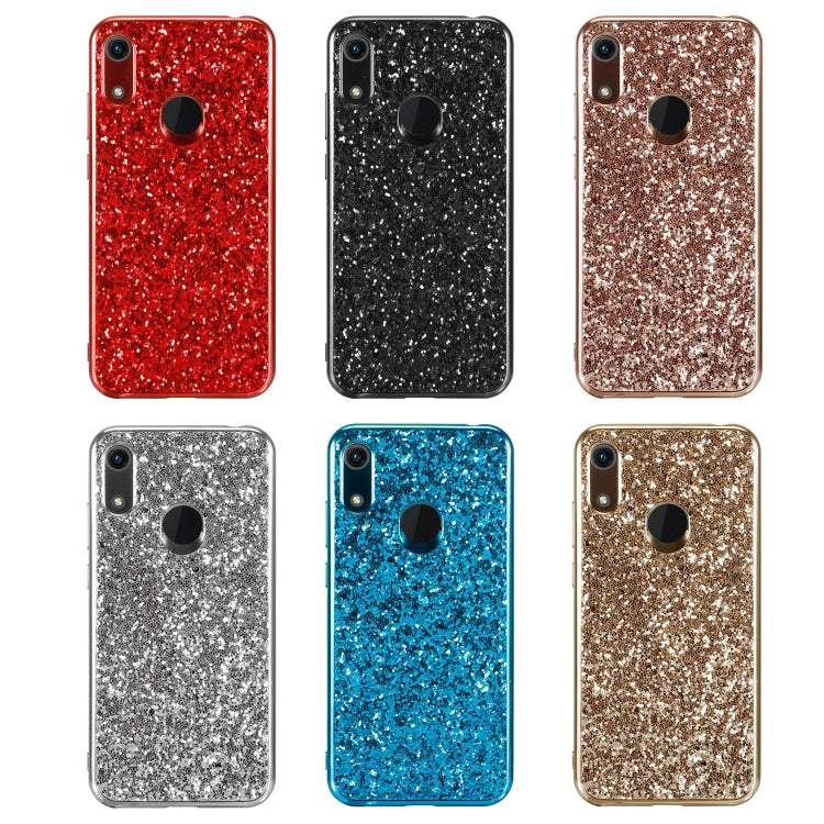 เคส TPU กันกระแทกแบบ Glittery Powder สำหรับ Huawei Honor Play 8A, For Huawei Honor 8A