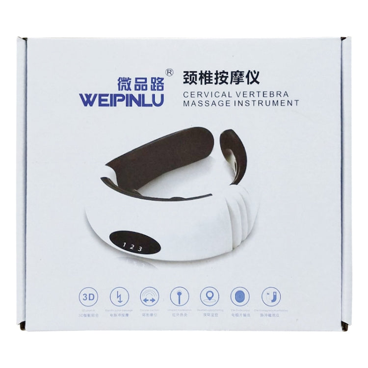 ชาร์จ USB 1300 mAh ไฟฟ้ากลับคอไหล่ไฟฟ้า PULSE Electric Shock Body Massager, USB Charging