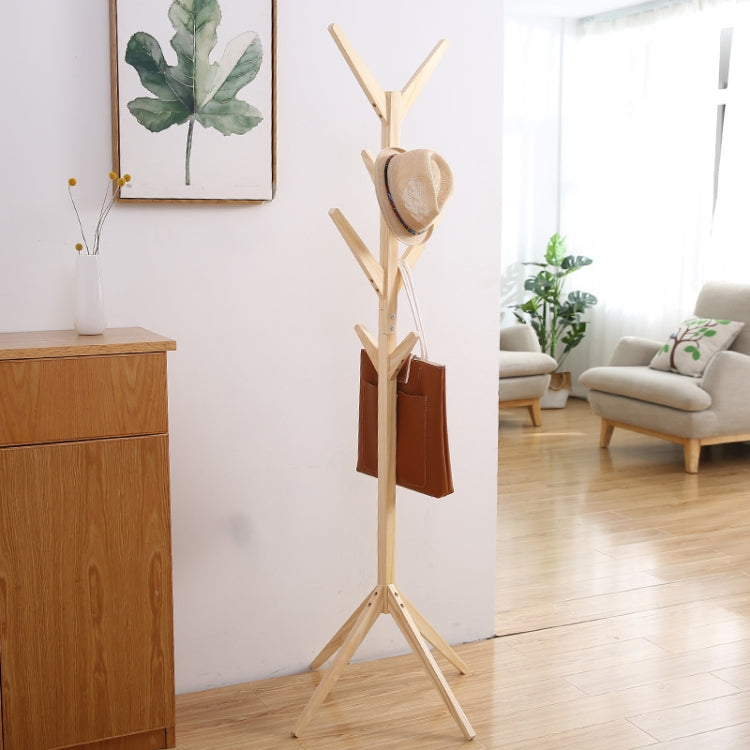Creative Tree-รูปไม้ชั้น Hatstand แขวนเสื้อผ้าขนาด: 175x45x45 ซม, 175x45x45cm (Dark Coffee), 175x45x45cm (White), 175x45x45cm (Wood)