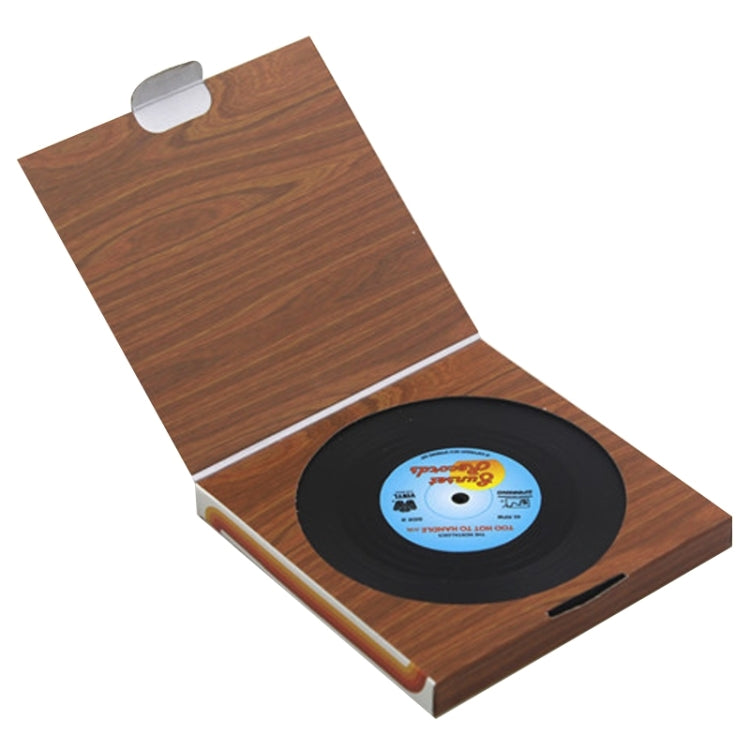 6 ชิ้น/เซ็ต Retro สีดำไวนิล CD บันทึกเครื่องดื่ม Coasters หน้าแรกตารางถ้วย Mat Decor เครื่องดื่มกาแฟ Placemat บนโต๊ะอาหาร Spinning, เส้นผ่านศูนย์กลาง: 10.7 ซม., 6 PCS Cup Mat