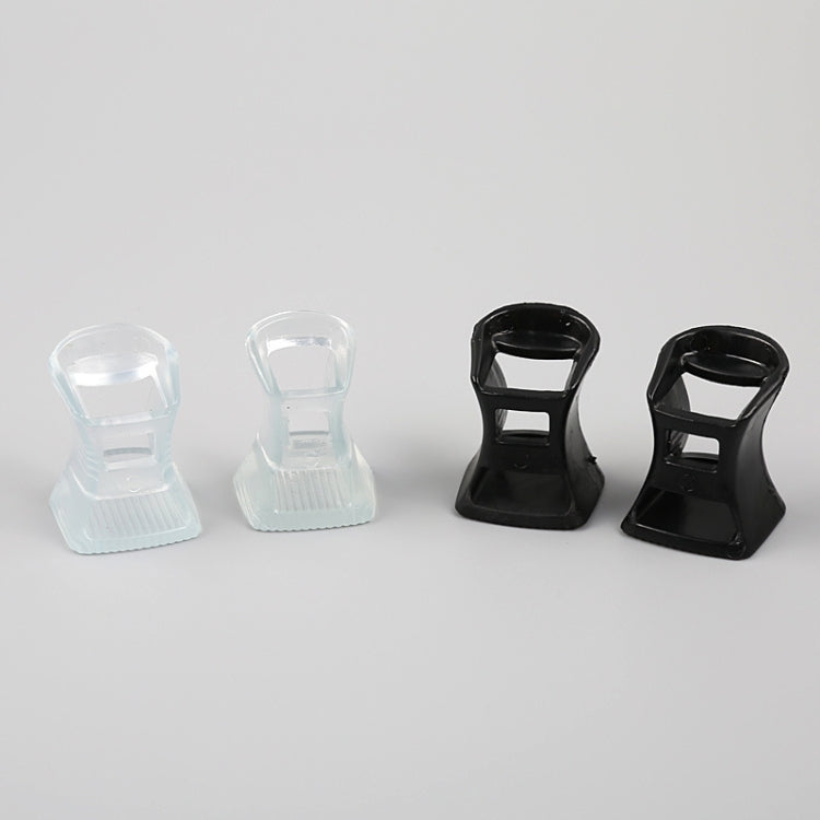 5 คู่สวมใส่ยาก PVC StoppersShoes รองเท้าส้นสูงป้องกัน, ขนาด: M, การจัดส่งสีแบบสุ่ม, Size: M