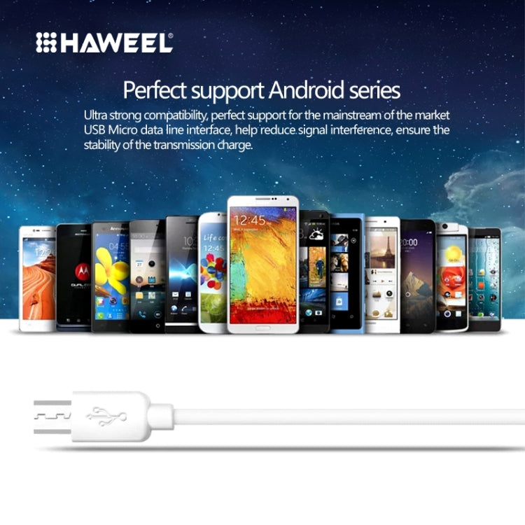 สำหรับ Galaxy, Huawei, Xiaomi, LG, HTC และสมาร์ทโฟน Android อื่นๆ, Micro USB 2m