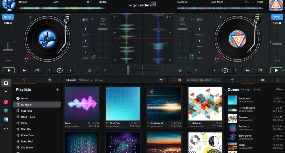 Algoriddim djay PRO AI 4.0.2 Full Version for MacOS (Updated 2022)